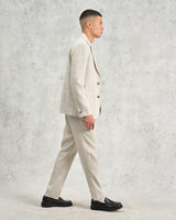 wax london men's Fintry - Natural Linen Blazer