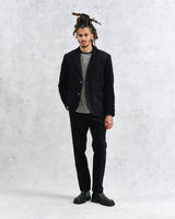wax london men's Fintry - Navy Corduroy Blazer