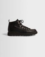 wax london men's Fracap - Black Calf Leather M60 Boots
