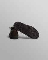 wax london men's Fracap - Brown Grained Calf Leather MA187 Boots