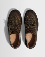 wax london men's Fracap - Brown Grained Calf Leather MA187 Shoes