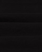 wax london men's Glencoe - Black Slub Weave Trousers