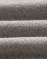 wax london men's Ska - Grey Embroidered Logo Loopback Cotton Joggers