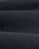 wax london men's Hyde - Navy Organic Cotton Twill Straight Fit Trousers