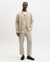 Kimpton - Beige Washed Linen Jacket