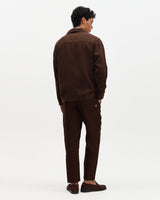 Kimpton - Brown Washed Linen Jacket