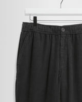 wax london men's Kurt - Charcoal Cotton Corduroy Trouser
