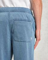 wax london men's Kurt - Indigo Organic Cotton Trousers