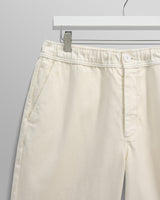 wax london men's Kurt - Off White Organic Cotton Trousers