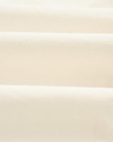 wax london men's Kurt - Off White Organic Cotton Trousers