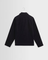 wax london men's Landmark - Navy Corduroy Chore Jacket