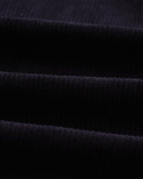 wax london men's Landmark - Navy Corduroy Chore Jacket