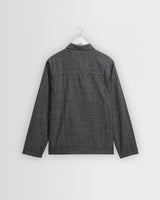 wax london men's Manilla - Washed Indigo Chambray Shirt