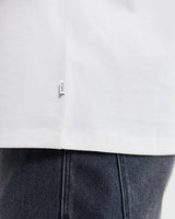 wax london men's Mark - Off White Compact Cotton Cropped T-Shirt