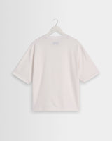 wax london men's Mark - Off White Compact Cotton Cropped T-Shirt