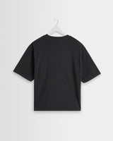 wax london men's Mark - Washed Black Compact Cotton Cropped T-Shirt