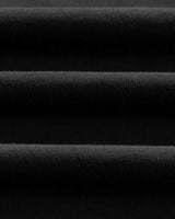 wax london men's Mark - Washed Black Compact Cotton Cropped T-Shirt