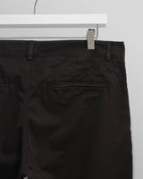wax london men's Marwood Trousers Black Cotton Twill