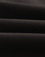 wax london men's Marwood Trousers Black Cotton Twill