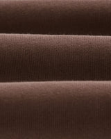 wax london men's Milton - Brown Emerised Organic Cotton T-Shirt