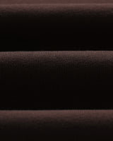 wax london men's Milton - Dark Brown Organic Emorised Cotton T-Shirt