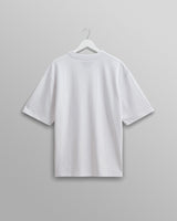 wax london men's Milton - White Organic Compact Cotton T-Shirt