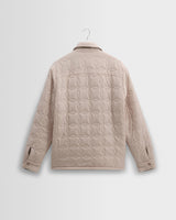 Mount - Natural Reversible Boucle Wool Overshirt