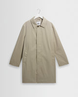 wax london men's Navarino - Stone Water Repellent Twill Mac