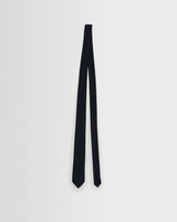 wax london men's Pavillion - Navy Linen Tie