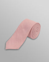 wax london men's Pavillion - Pale Pink Linen Tie