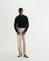 Felix - Ecru Loose Fit Denim Jeans