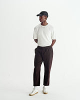 Kurt - Dark Brown Organic Cotton Trousers