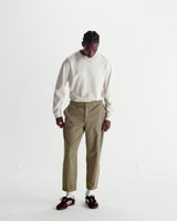 Kurt - Light Khaki Organic Cotton Trousers