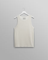 wax london men's Prim - Ecru Open Knit Vest