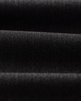 wax london men's Raleigh - Charcoal Herringbone Pleated Trousers