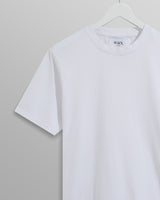 wax london men's Reid - White Organic Cotton T-Shirt