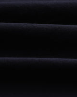 wax london men's Ripley - Navy Brushed Herringbone Lounge Shirt