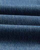 wax london men's Russell - Mid Blue Straight Fit Denim Jeans