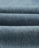 wax london men's Russell - Vintage Blue Straight Fit Denim Jeans