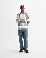 Russell - Jean droit en denim bleu vintage