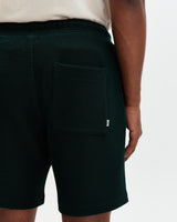 Sam - Bottle Green Textured Waffle Shorts