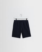 Sam - Navy Textured Waffle Shorts