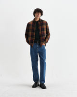 wax london men's Shelly - Multicolour Check Flannel Shirt