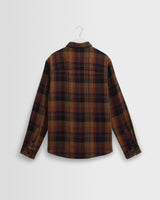 wax london men's Shelly - Multicolour Check Flannel Shirt