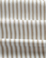 wax london men's Shelly - Sage Viscose Stripe Shirt