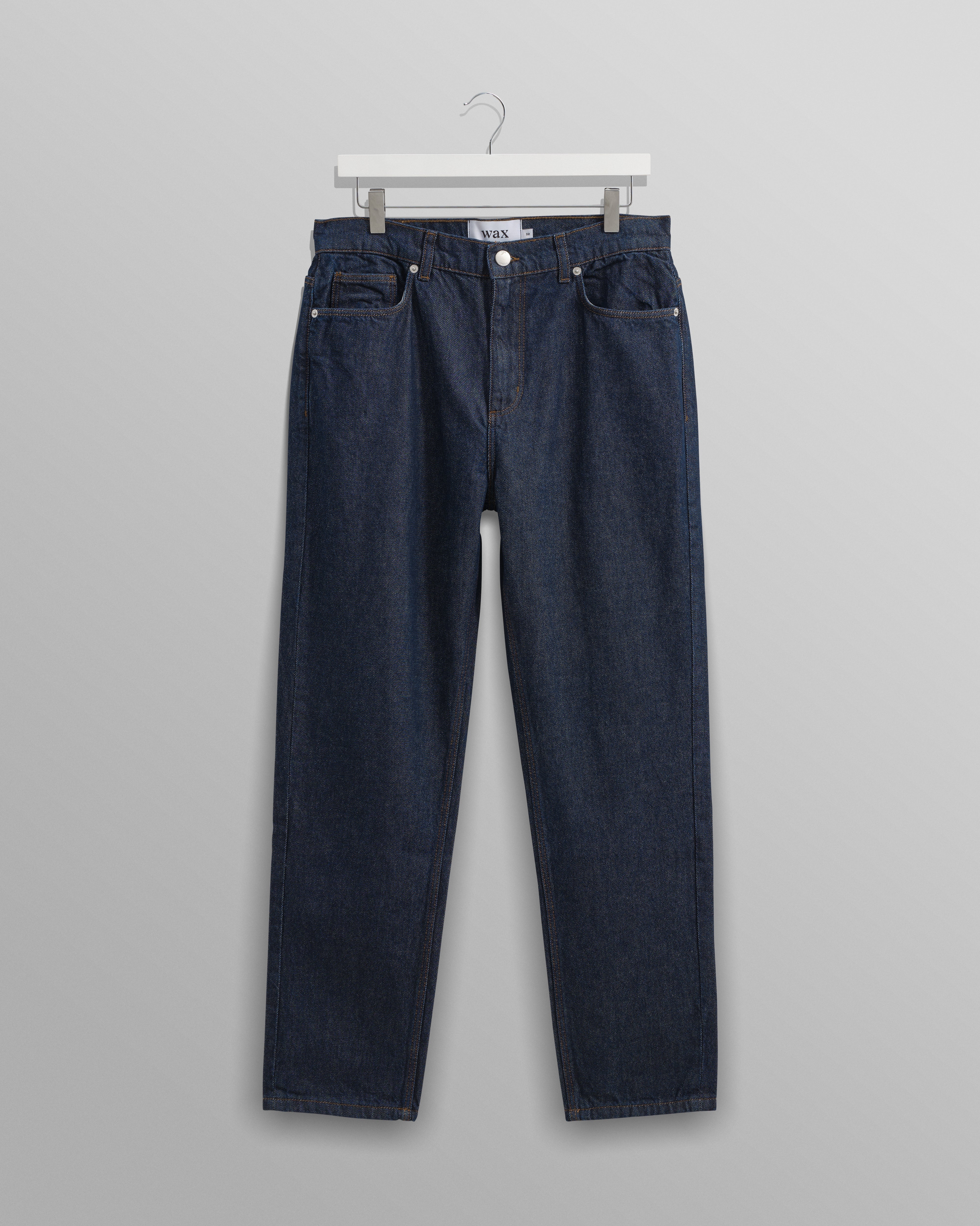 wax london men's Soho - Dark Rinse Wash Slim Fit Denim Jeans