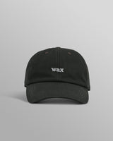 wax london men's Spencer - Washed Black Cotton Sports Cap