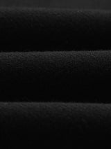 wax london men's Stan - Black Wool-Twill Car Coat