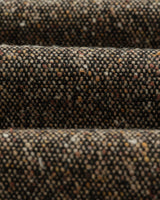 wax london men's Stan - Brown Fleck Tweed Car Coat