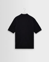 wax london men's Tellaro - Navy Flower Jacquard Shirt